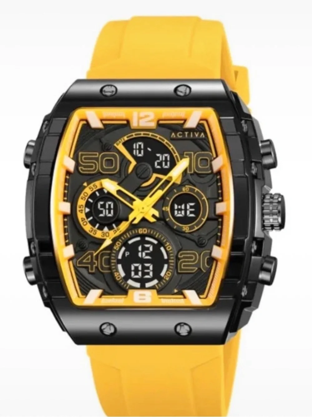 Invicta Yellow and Black Men's Sport Watch